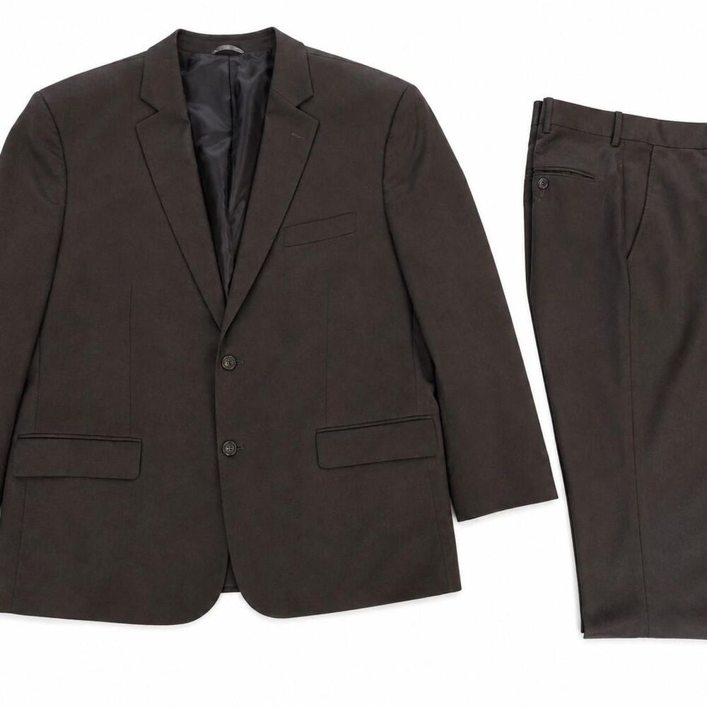 DXL Oak Hill Men's Brown Suit